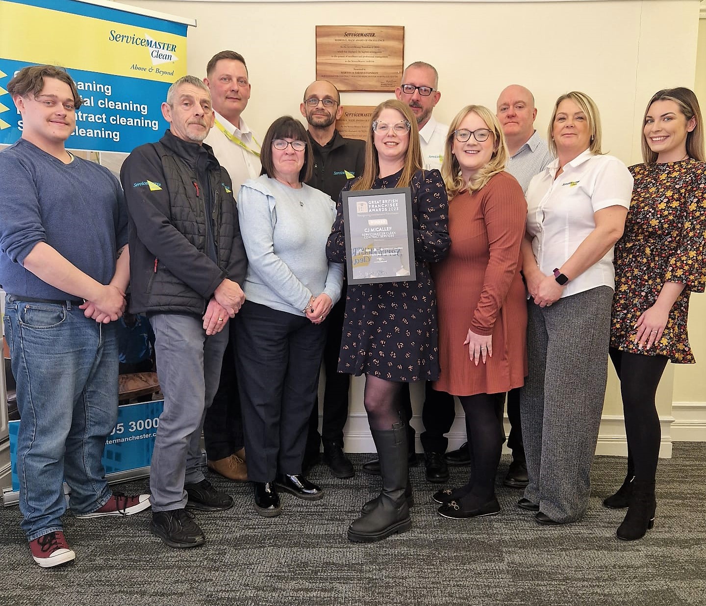 MANCHESTER CLEANING FIRM MAKING IT SHINE FOR 25 YEARS